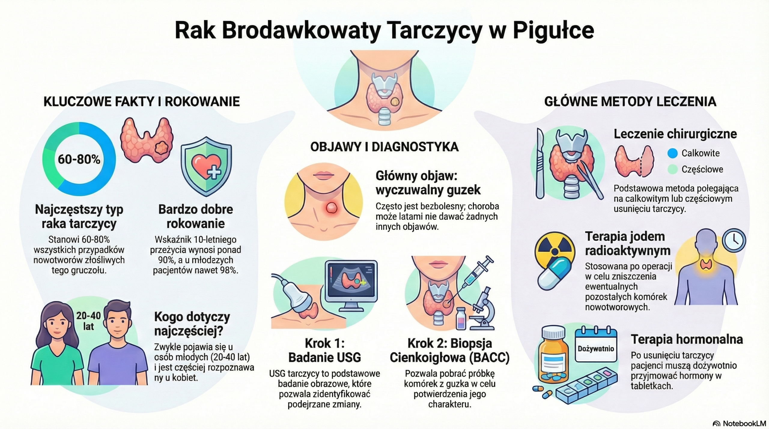 Rak brodawkowaty tarczycy objawy diagnostyka leczenie 