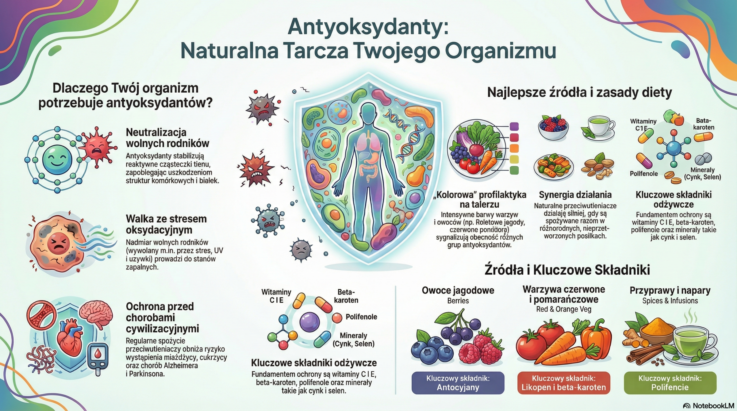 Antyoksydant - czym są i jak działają przeciwutleniacze?