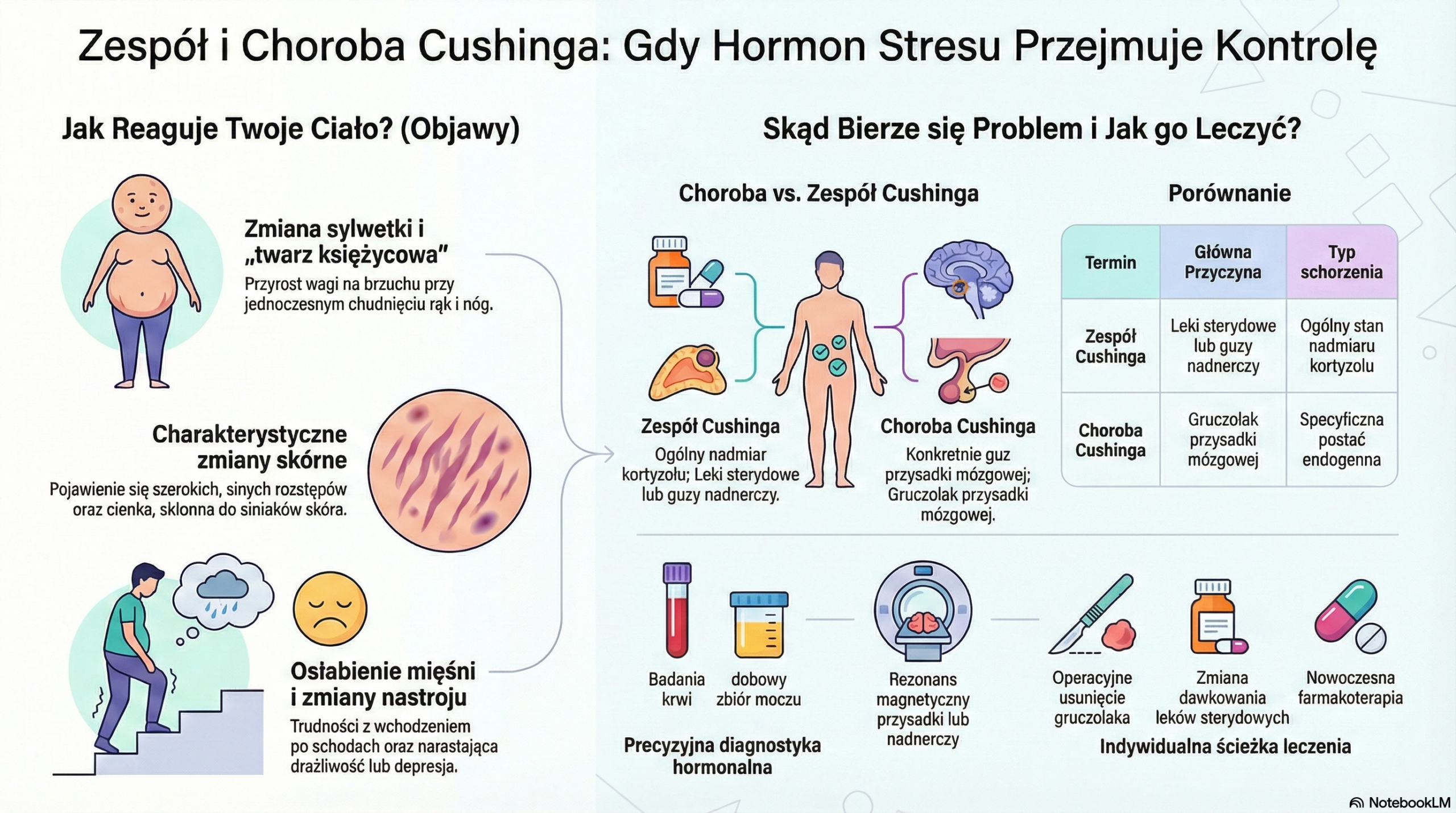 Zespół Cushinga a Choroba Cushinga